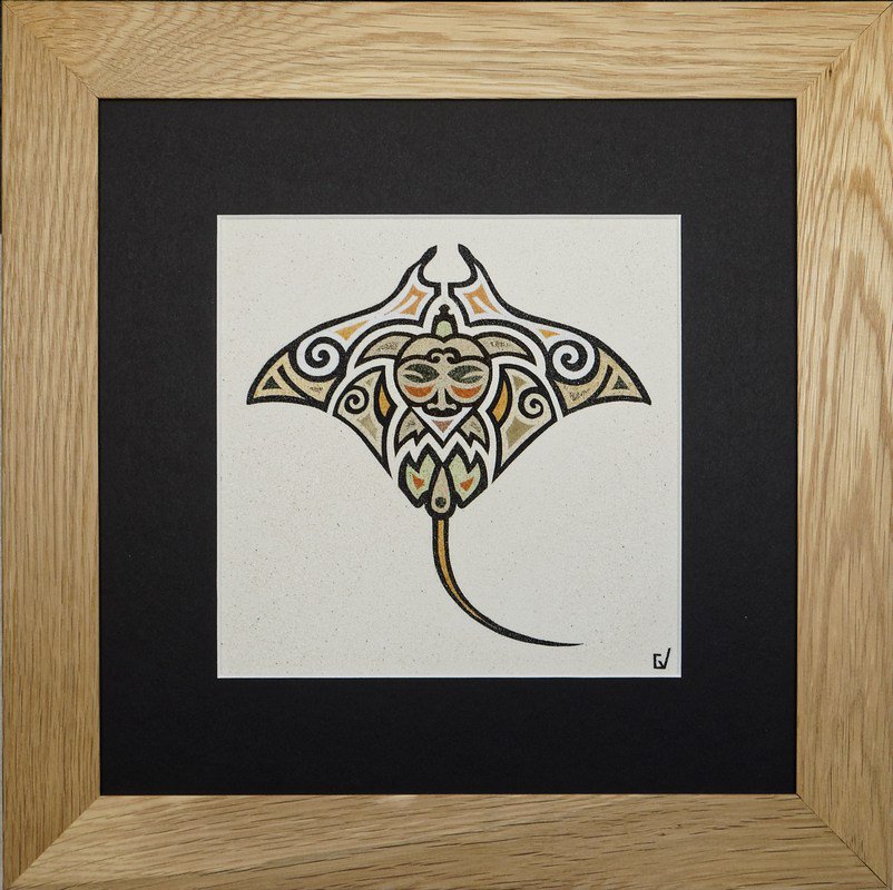 Tiki in turtle in manta