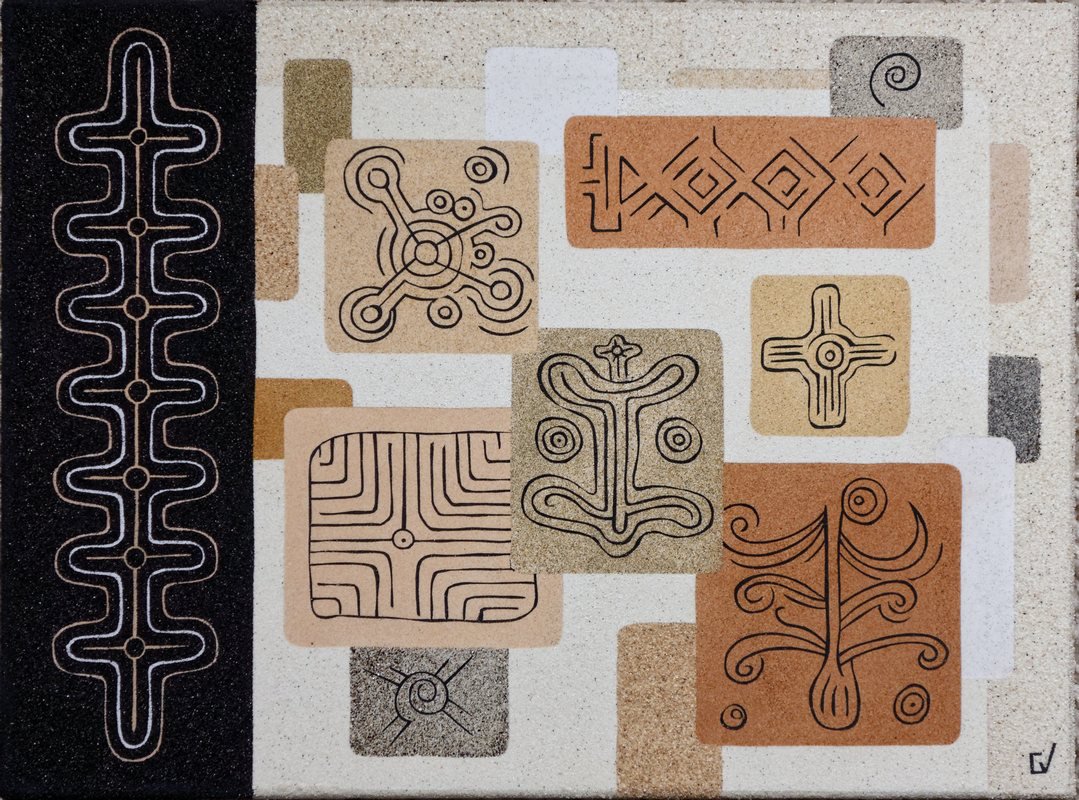 Petroglyphes néo calédonien